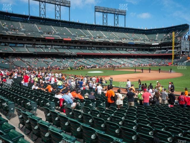 Oracle Park - Section Field Box 104 Seat View