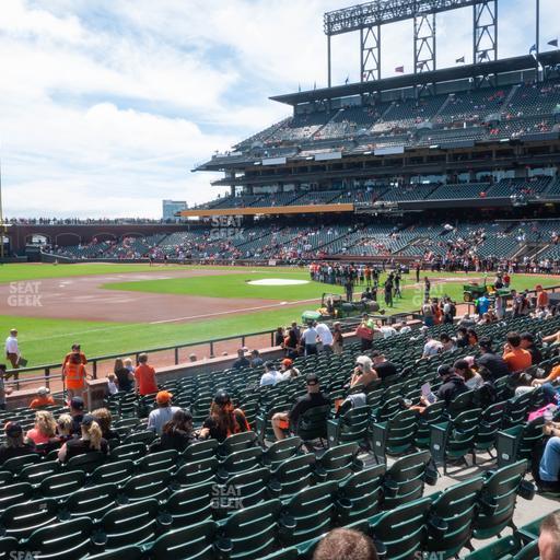 Oracle Park - Section Field Box 127 Seat View