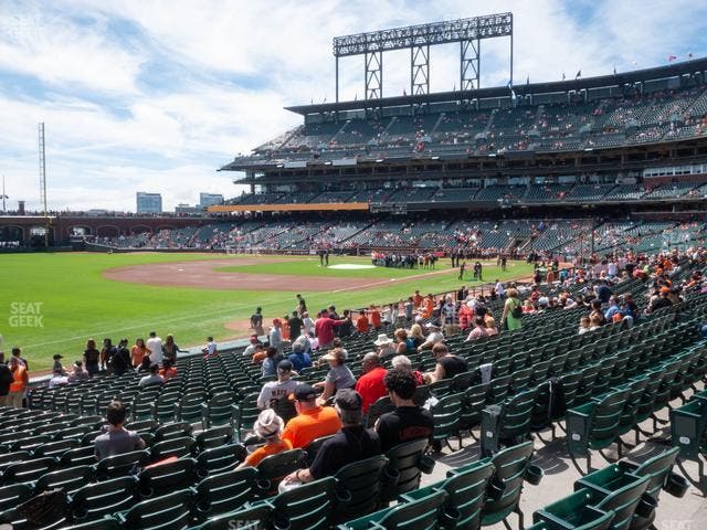 Oracle Park - Section Field Box 129 Seat View