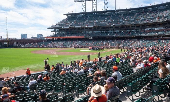 Oracle Park - Section Field Box 130 Seat View