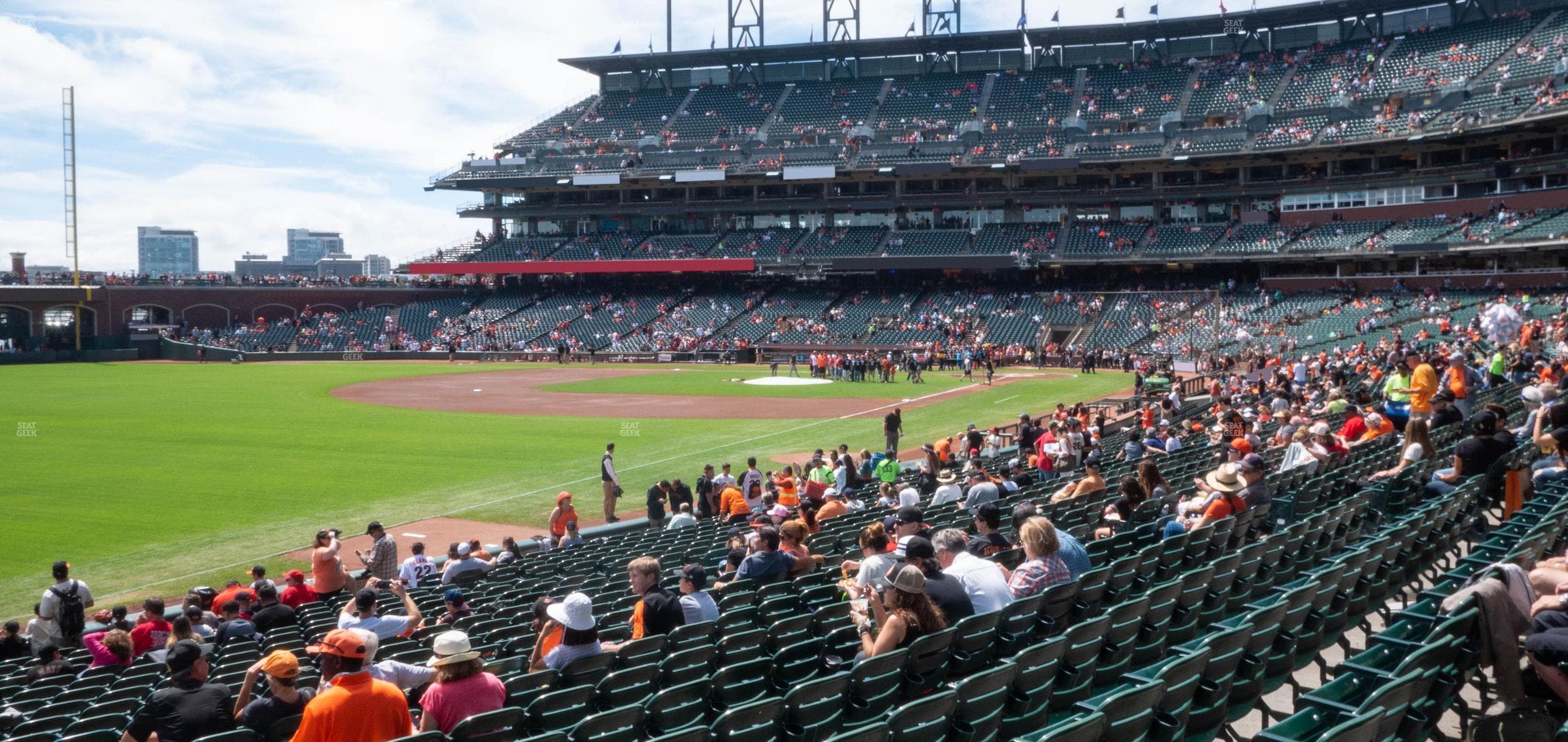 Oracle Park - Section Field Box 131 Seat View