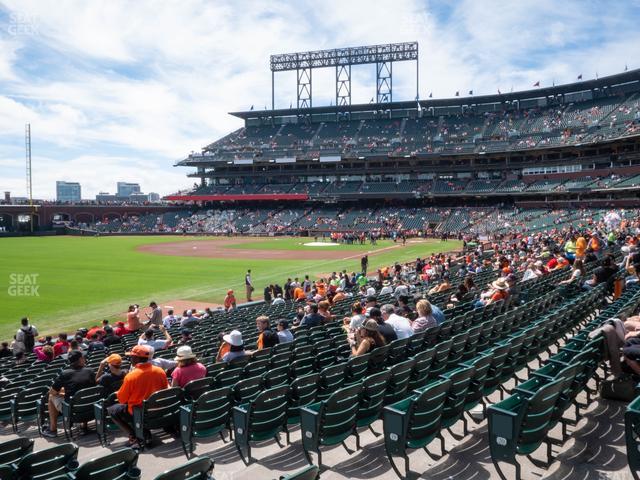 Oracle Park - Section Field Box 131 Seat View Oracle Park - Section Field Box 131 Seat View