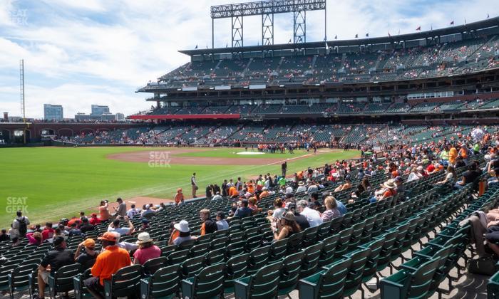 Oracle Park - Section Field Box 131 Seat View