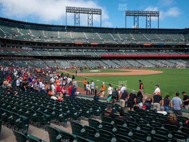 Oracle Park - Section Lower Box 101 Seat View Oracle Park - Section Lower Box 101 Seat View