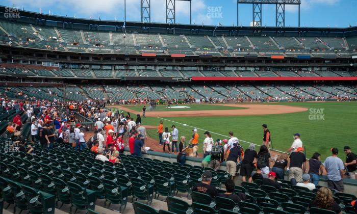 Oracle Park - Section Lower Box 101 Seat View
