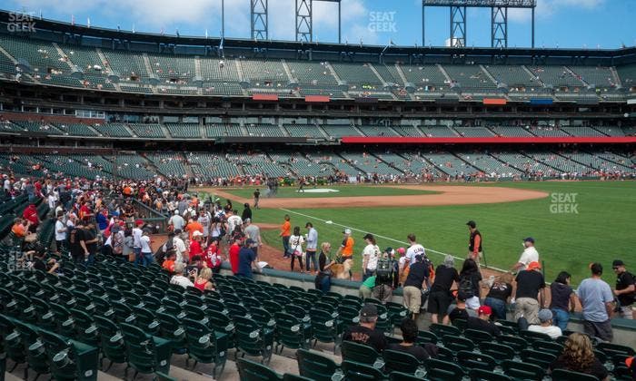 Oracle Park - Section Lower Box 101 Seat View