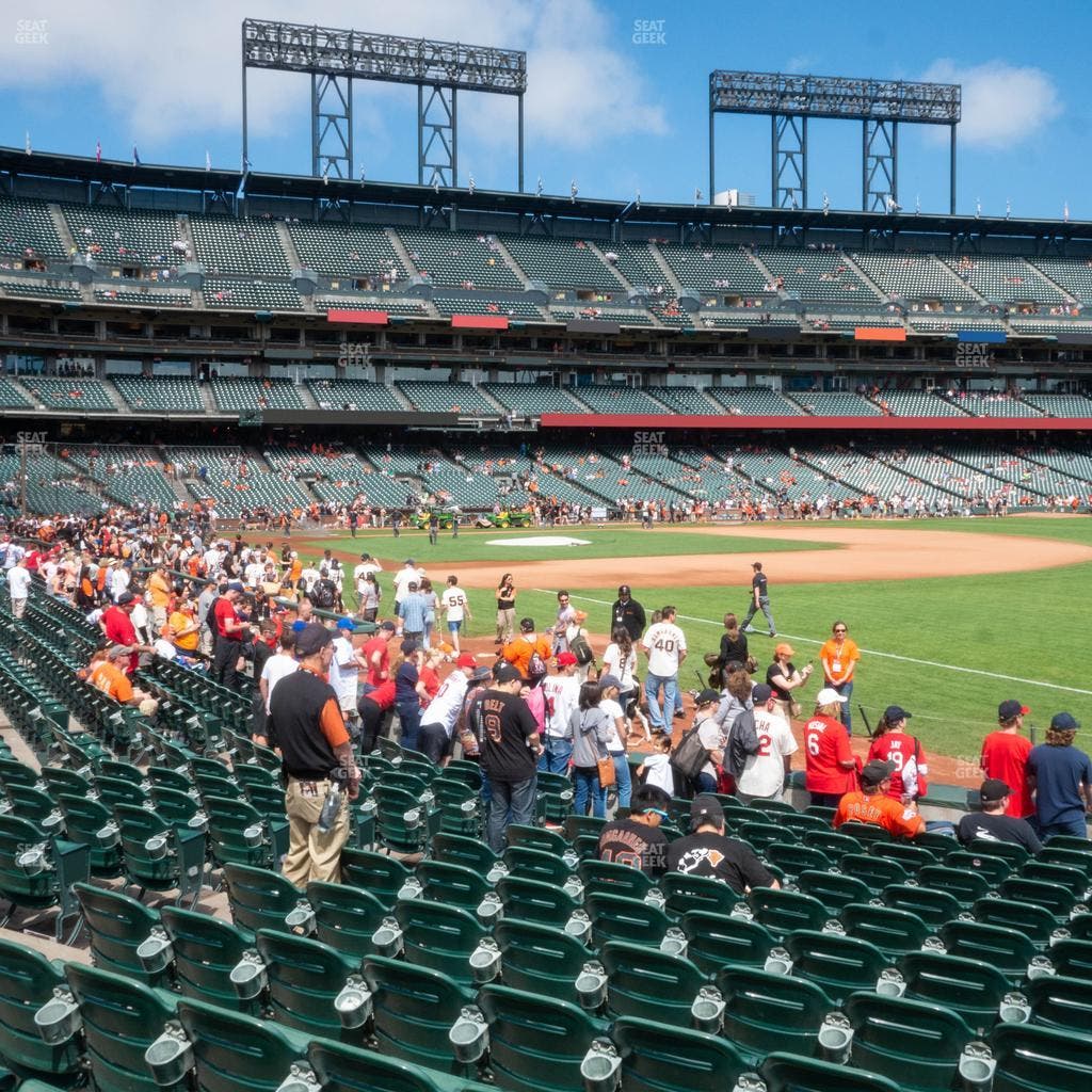 Oracle Park - Section Lower Box 102 Seat View