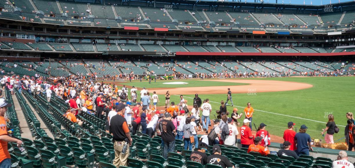 Oracle Park - Section Lower Box 102 Seat View