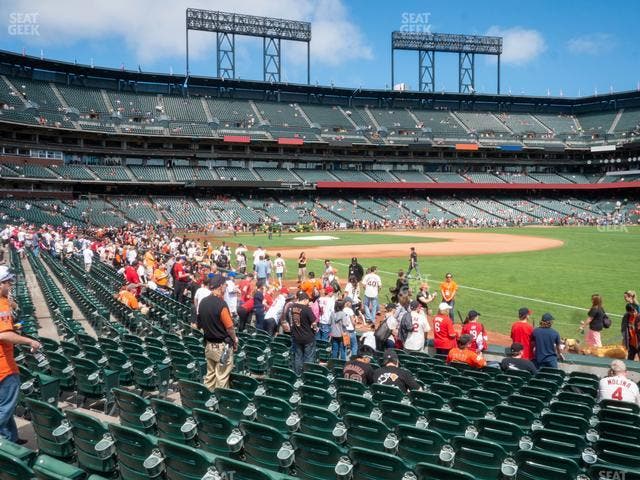 Oracle Park - Section Lower Box 102 Seat View