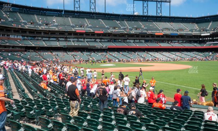 Oracle Park - Section Lower Box 102 Seat View
