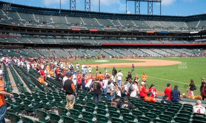 Oracle Park - Section Lower Box 102 Seat View