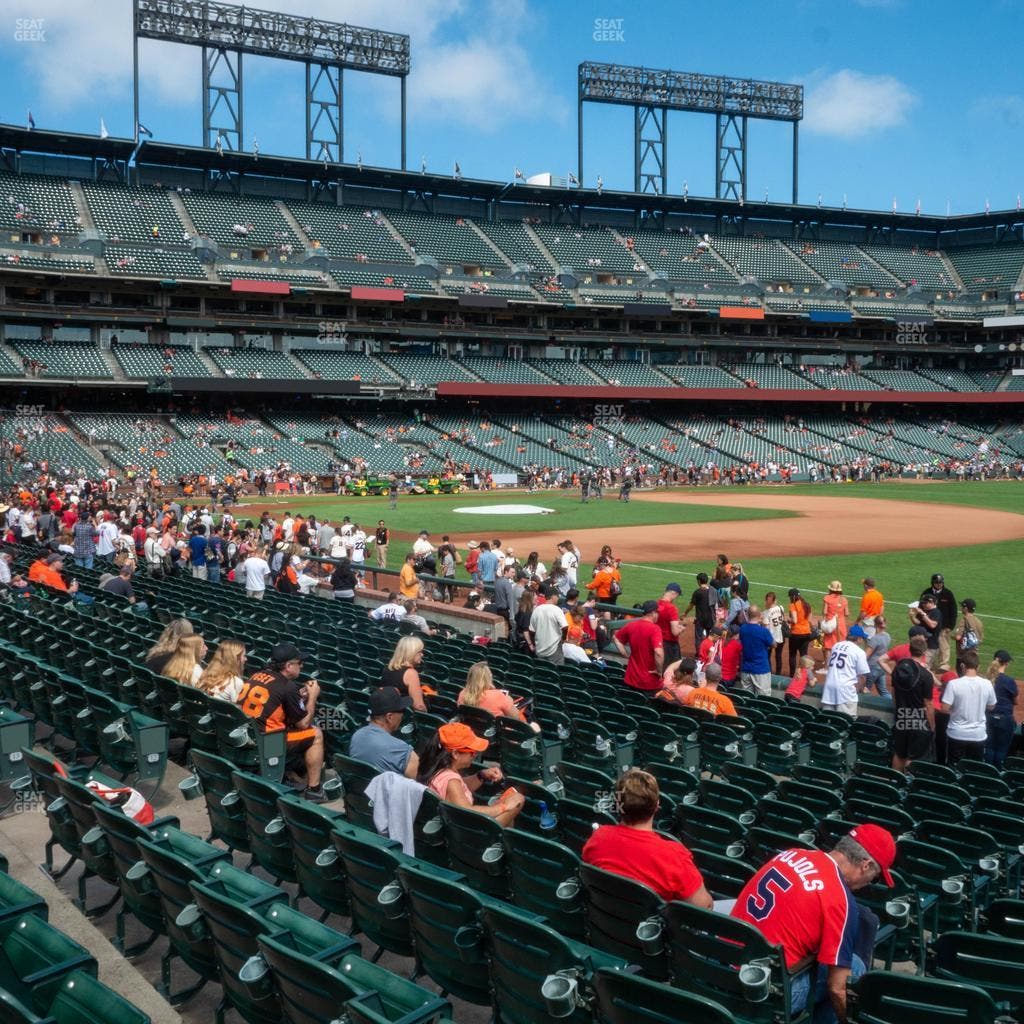 Oracle Park - Section Lower Box 103 Seat View