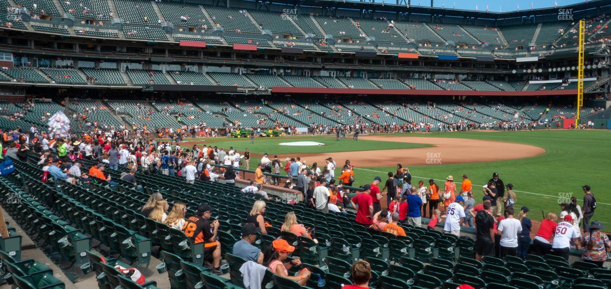Oracle Park - Section Lower Box 103 Seat View