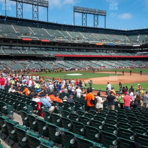 Oracle Park - Section Lower Box 104 Seat View