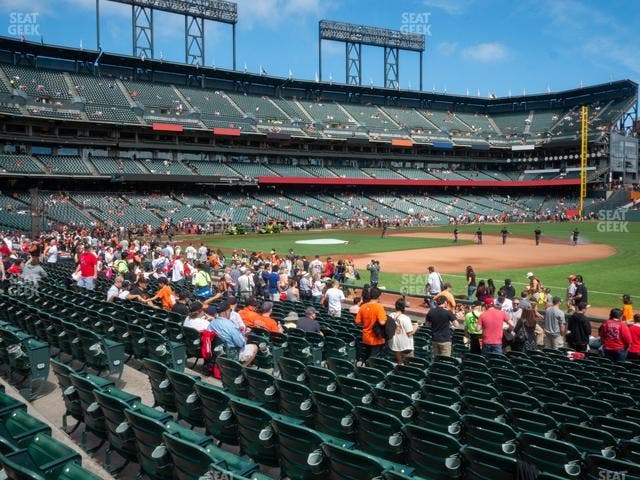 Oracle Park - Section Lower Box 104 Seat View