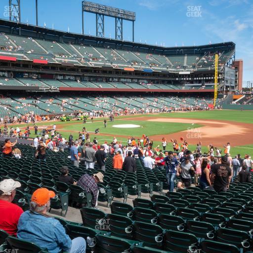 Oracle Park - Section Lower Box 105 Seat View