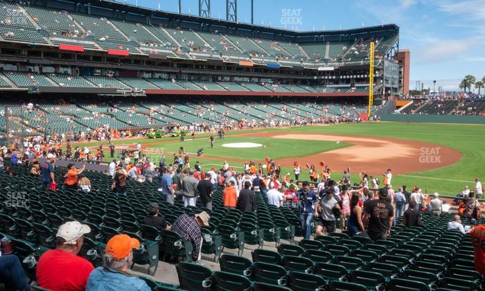 Oracle Park - Section Lower Box 105 Seat View