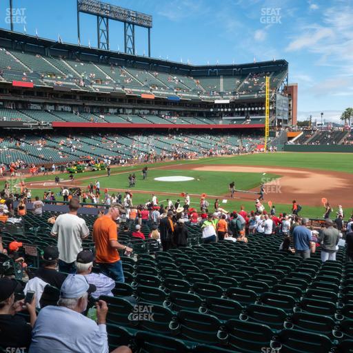 Oracle Park - Section Lower Box 106 Seat View
