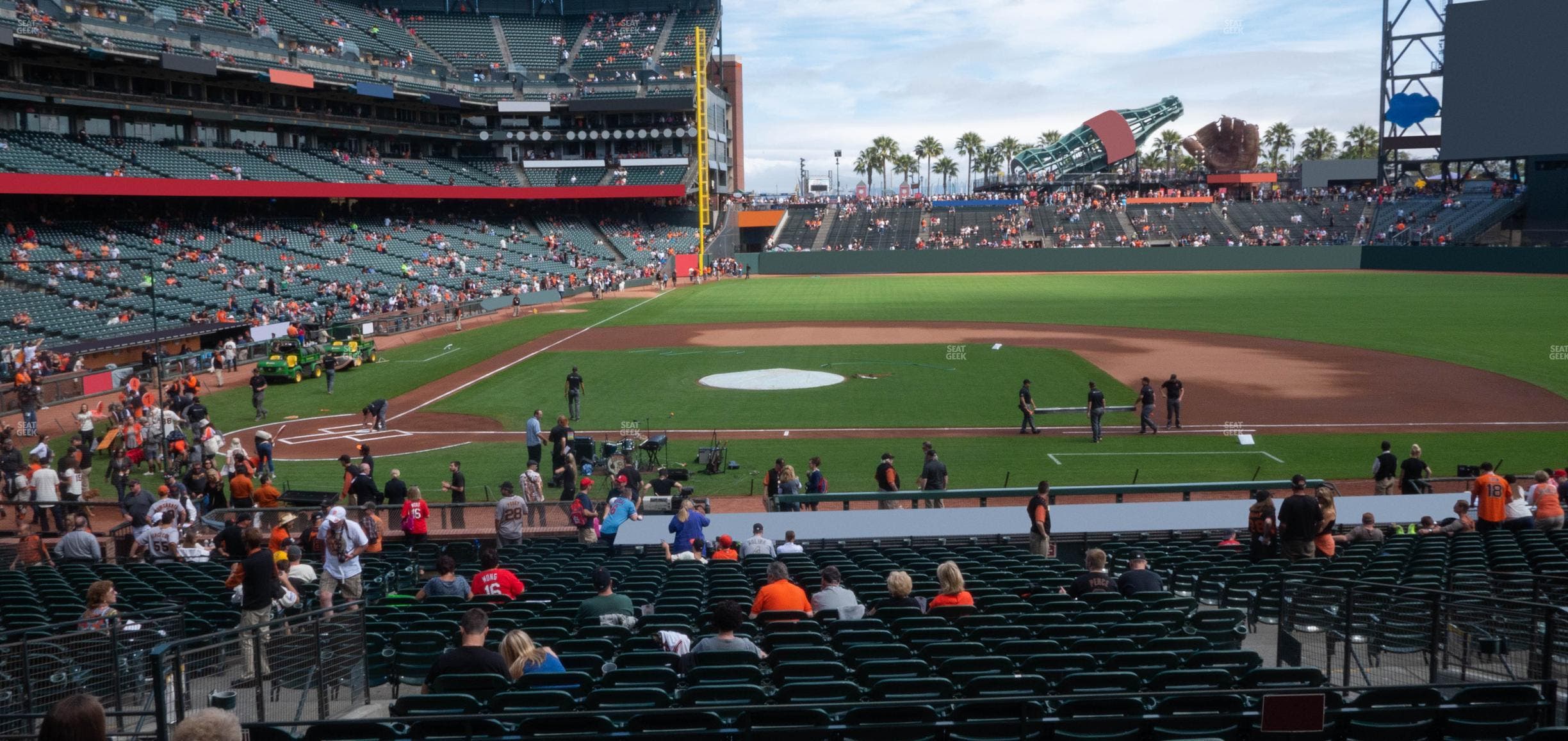 Oracle Park - Section Lower Box 109 Seat View