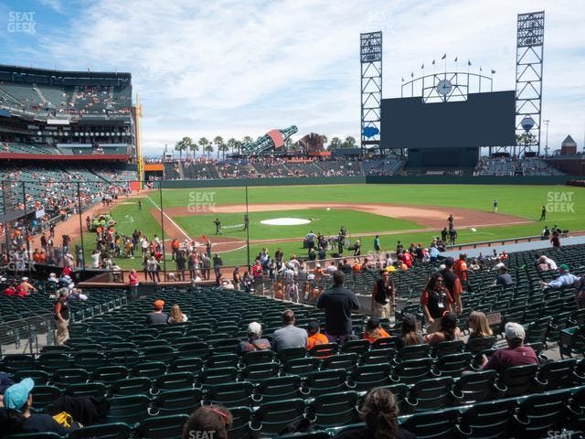 Oracle Park - Section Lower Box 112 Seat View