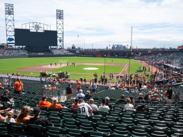 Oracle Park - Section Lower Box 119 Seat View