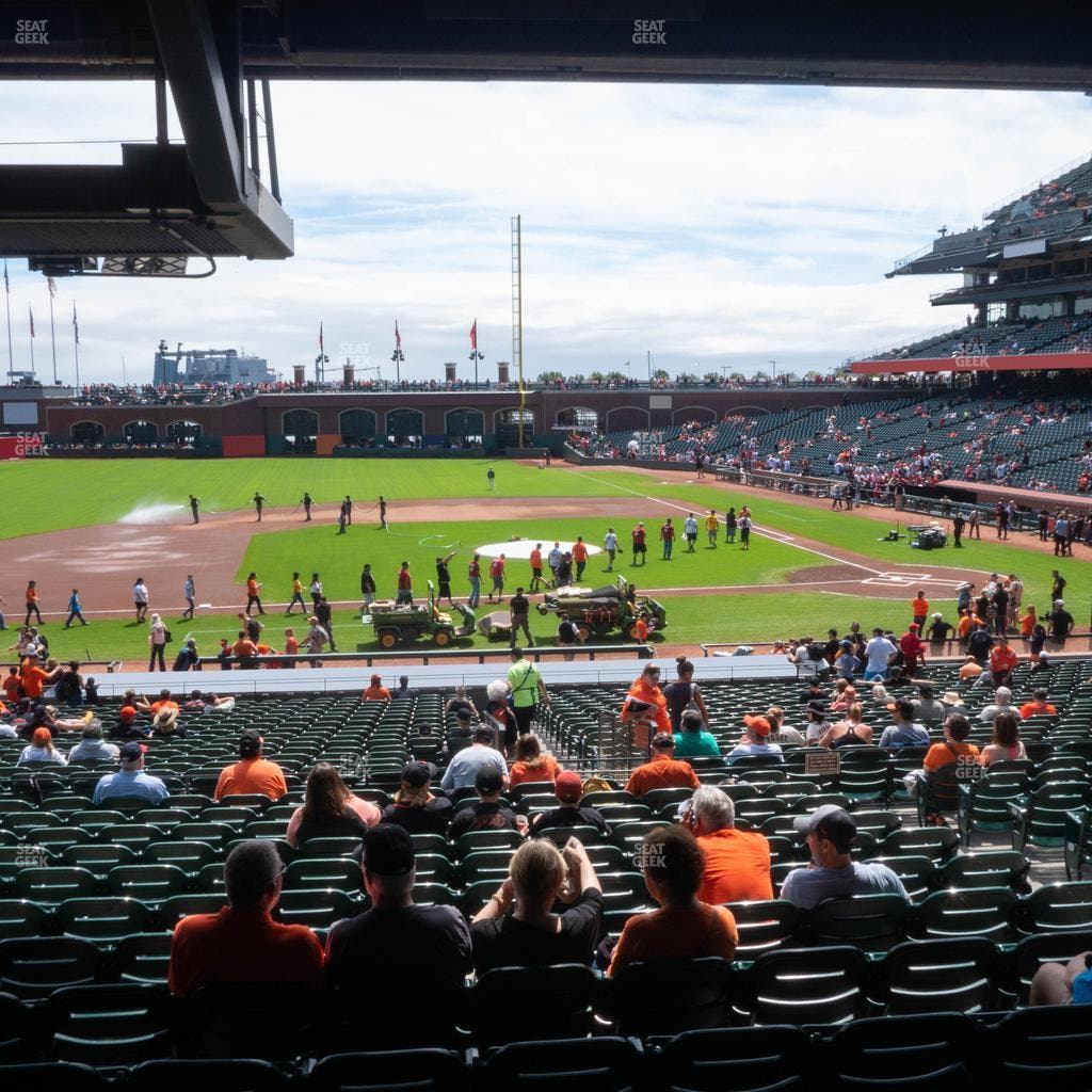 Oracle Park - Section Lower Box 123 Seat View
