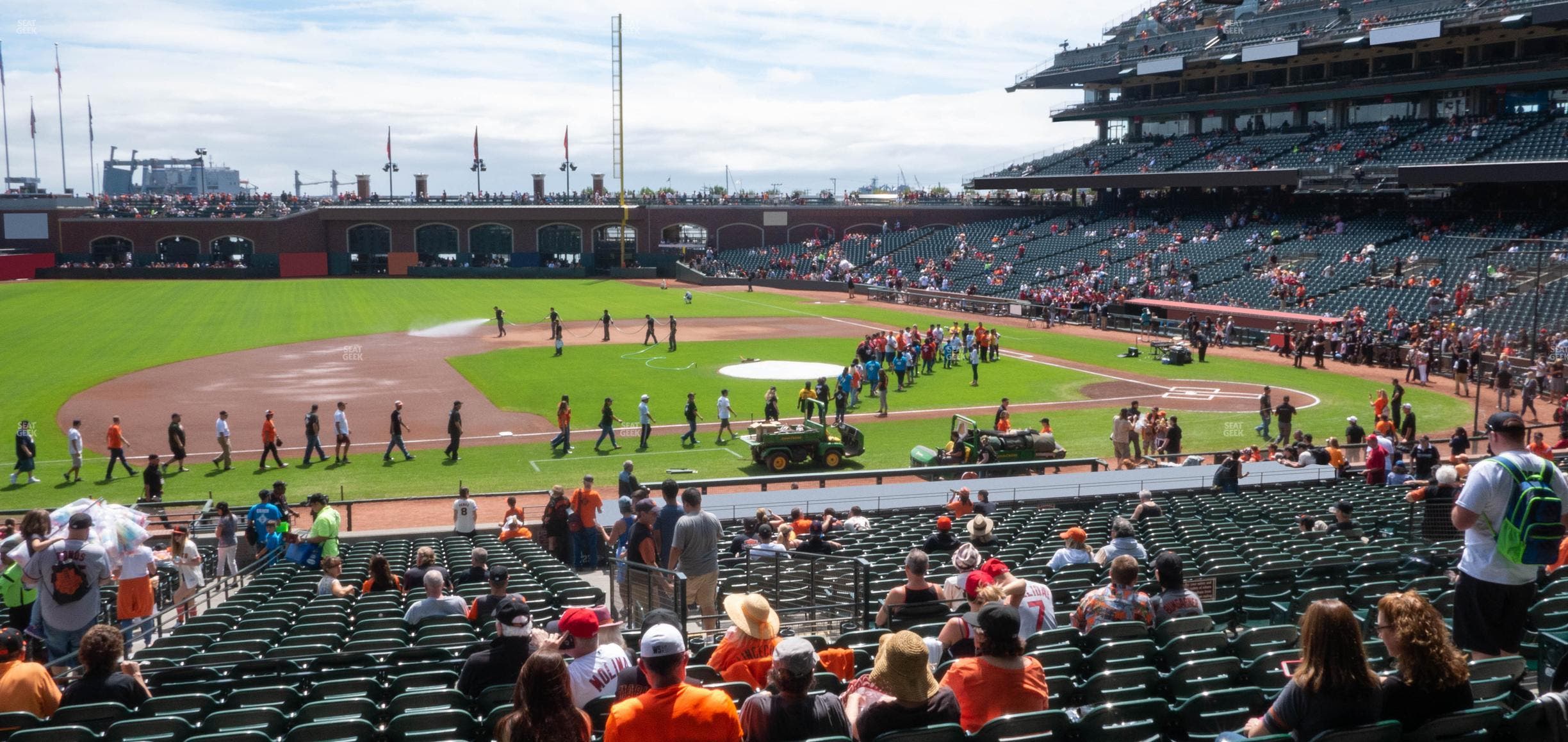 Oracle Park - Section Lower Box 124 Seat View