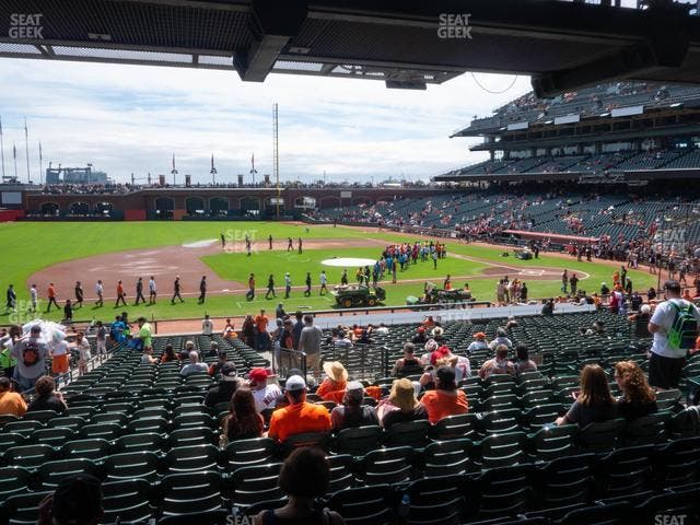 Oracle Park - Section Lower Box 124 Seat View