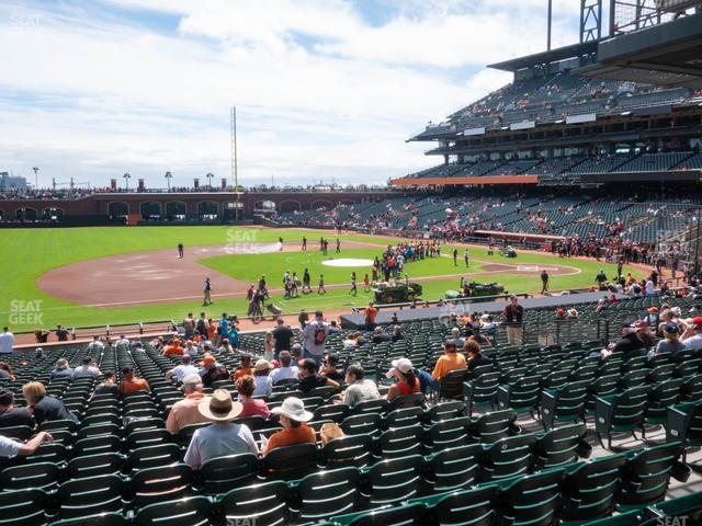 Oracle Park - Section Lower Box 125 Seat View Oracle Park - Section Lower Box 125 Seat View