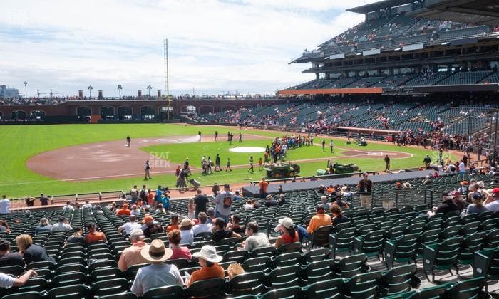 Oracle Park - Section Lower Box 125 Seat View