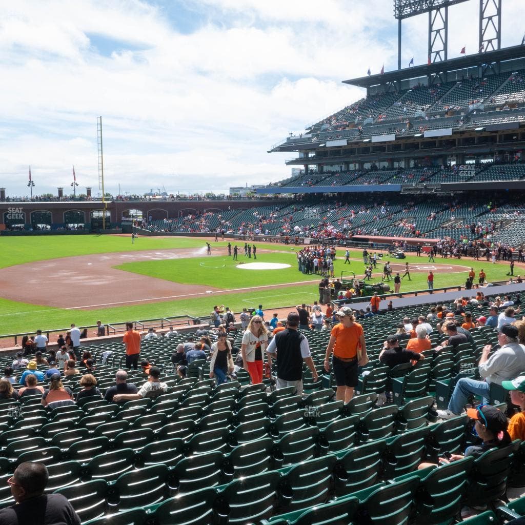 Oracle Park - Section Lower Box 126 Seat View