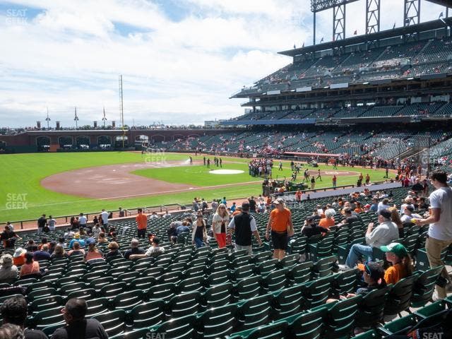 Oracle Park - Section Lower Box 126 Seat View