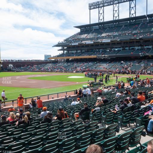Oracle Park - Section Lower Box 127 Seat View