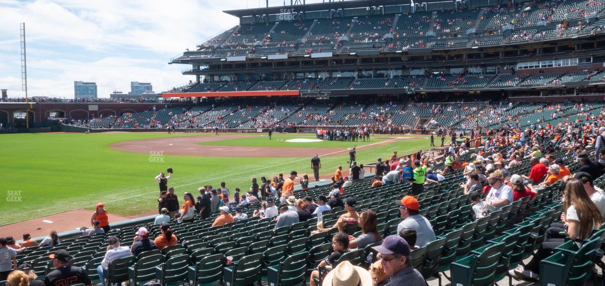 Oracle Park - Section Lower Box 130 Seat View