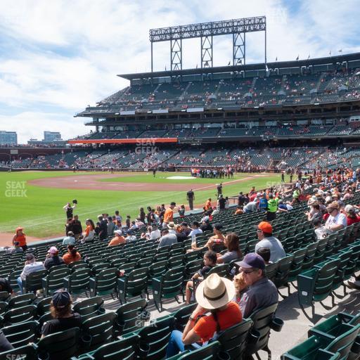 Oracle Park - Section Lower Box 130 Seat View