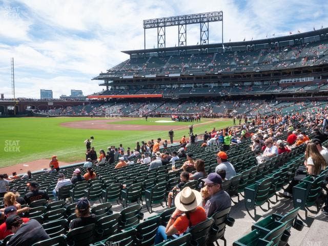 Oracle Park - Section Lower Box 130 Seat View