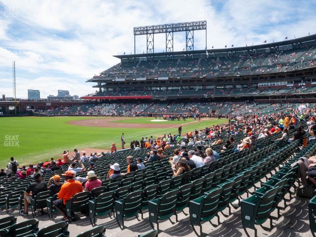 Oracle Park - Section Lower Box 131 Seat View Oracle Park - Section Lower Box 131 Seat View