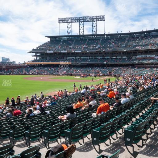 Oracle Park - Section Lower Box 132 Seat View