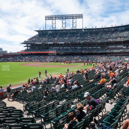 Oracle Park - Section Lower Box 133 Seat View
