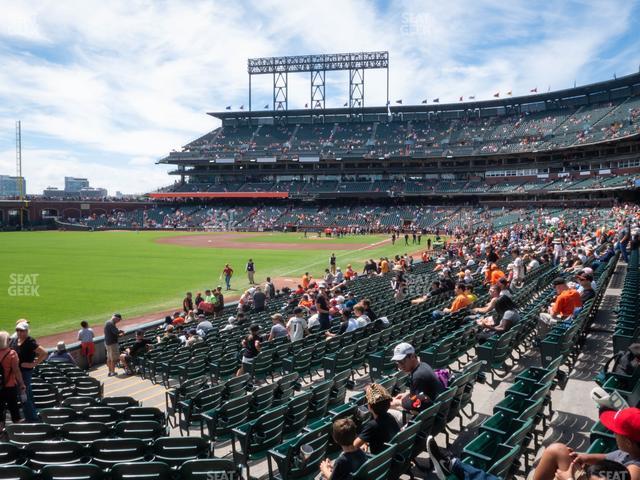 Oracle Park - Section Lower Box 133 Seat View Oracle Park - Section Lower Box 133 Seat View