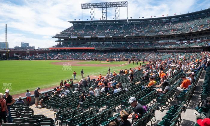 Oracle Park - Section Lower Box 133 Seat View