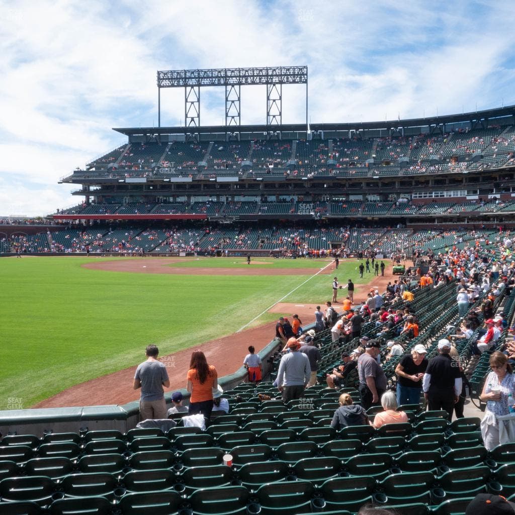 Oracle Park - Section Lower Box 134 Seat View