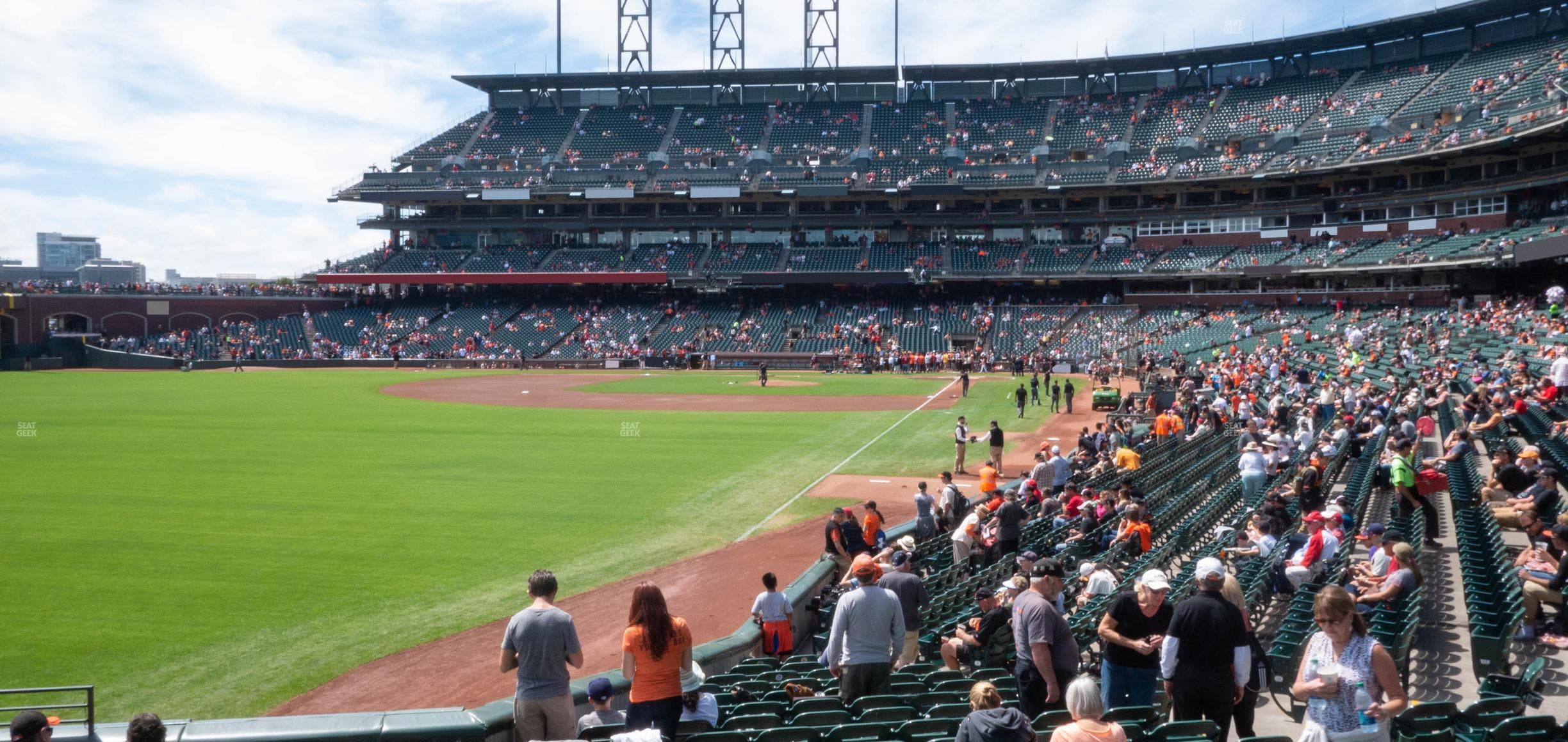 Oracle Park - Section Lower Box 134 Seat View