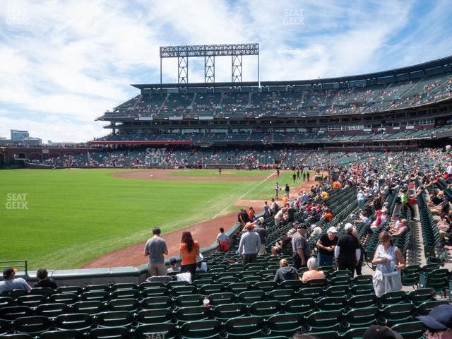 Oracle Park - Section Lower Box 134 Seat View