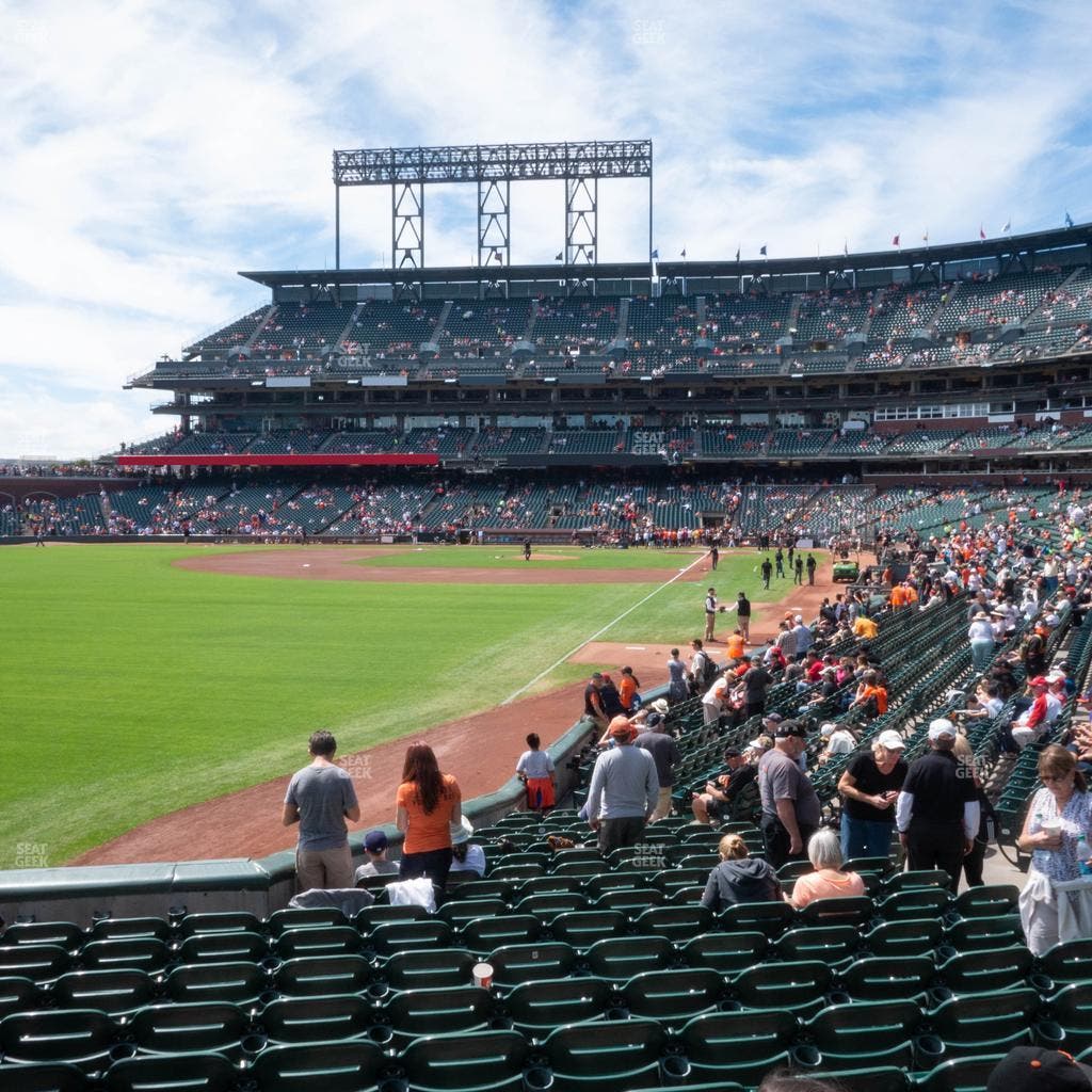 Oracle Park - Section Lower Box 135 Seat View
