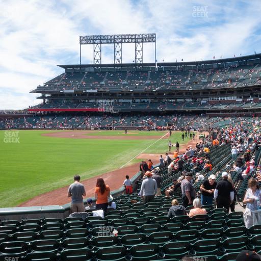 Oracle Park - Section Lower Box 135 Seat View