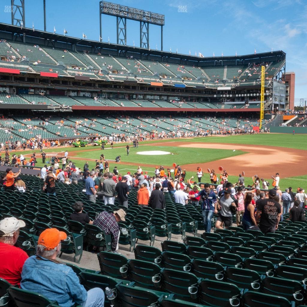 Oracle Park - Section Premium Lower Box 105 Seat View