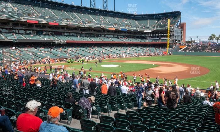 Oracle Park - Section Premium Lower Box 105 Seat View