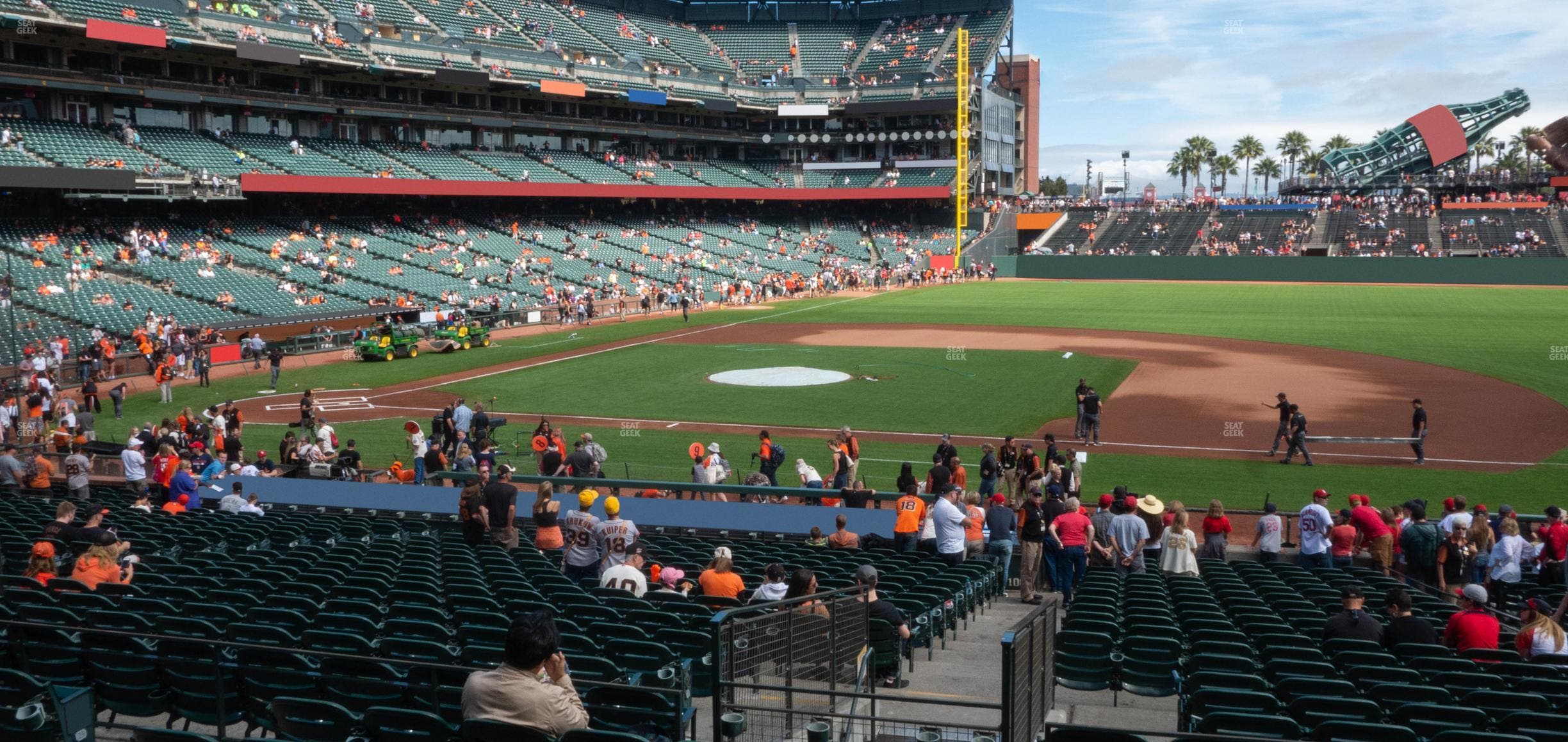Oracle Park - Section Premium Lower Box 107 Seat View