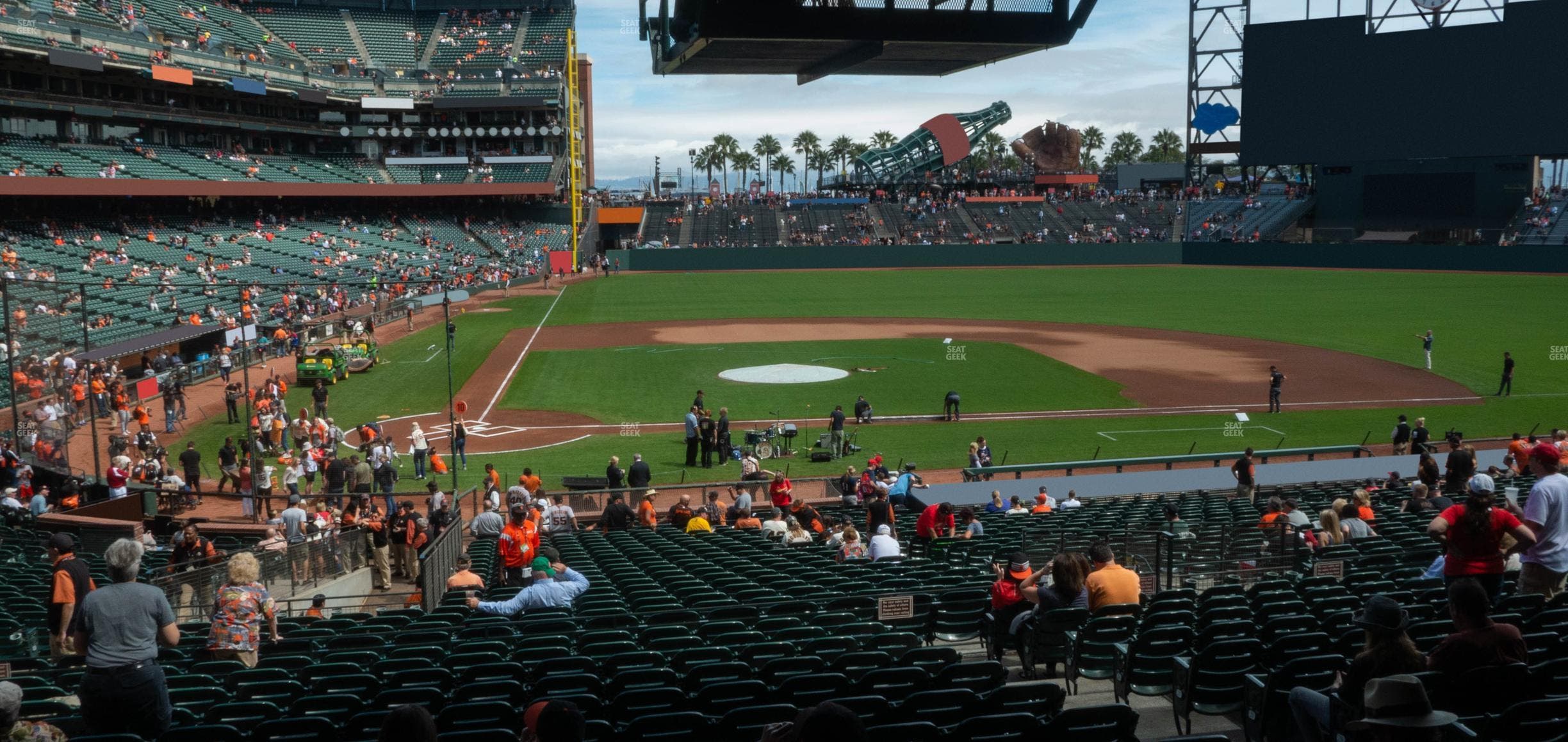 Oracle Park - Section Premium Lower Box 110 Seat View